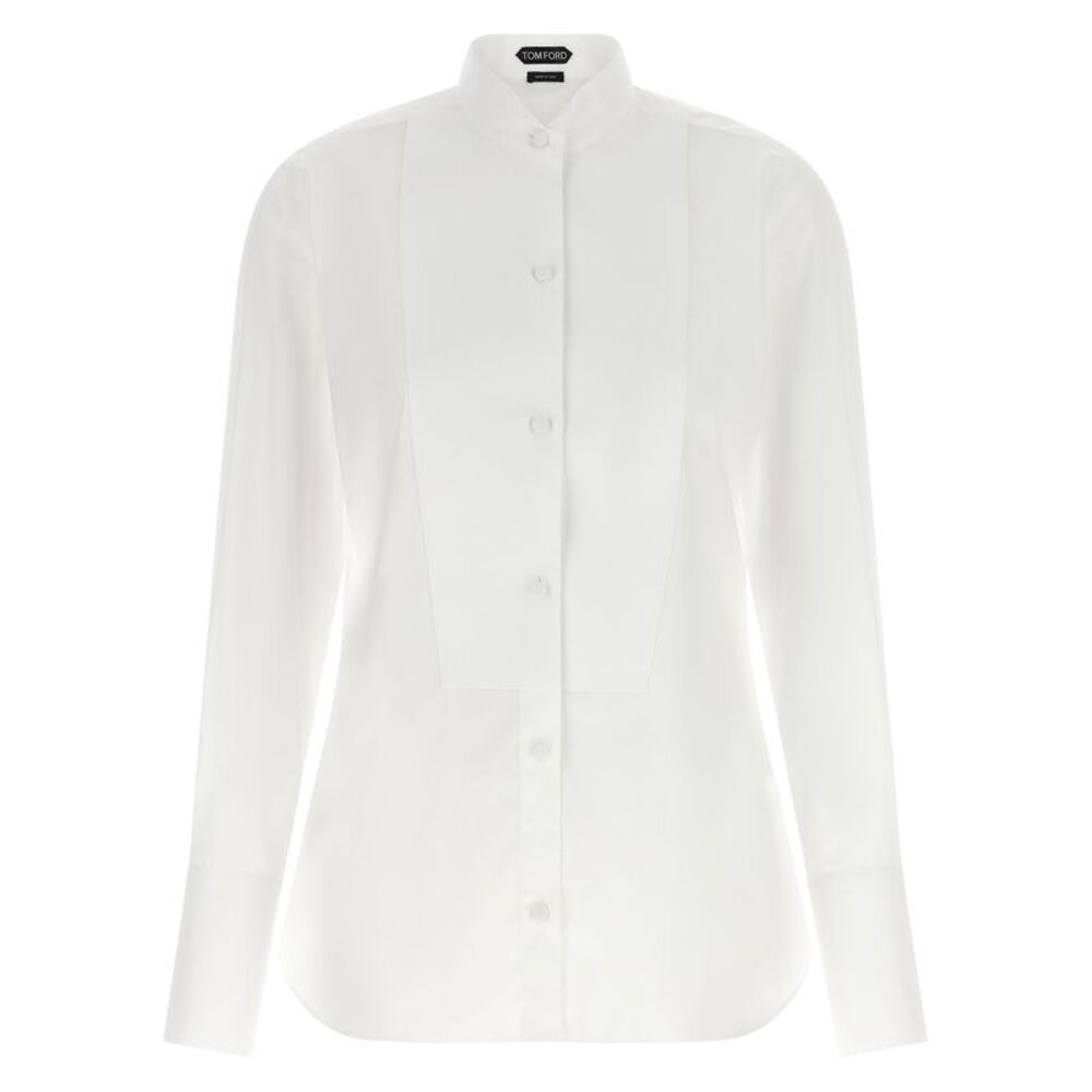 Tom Ford White Cotton Women's Blouse